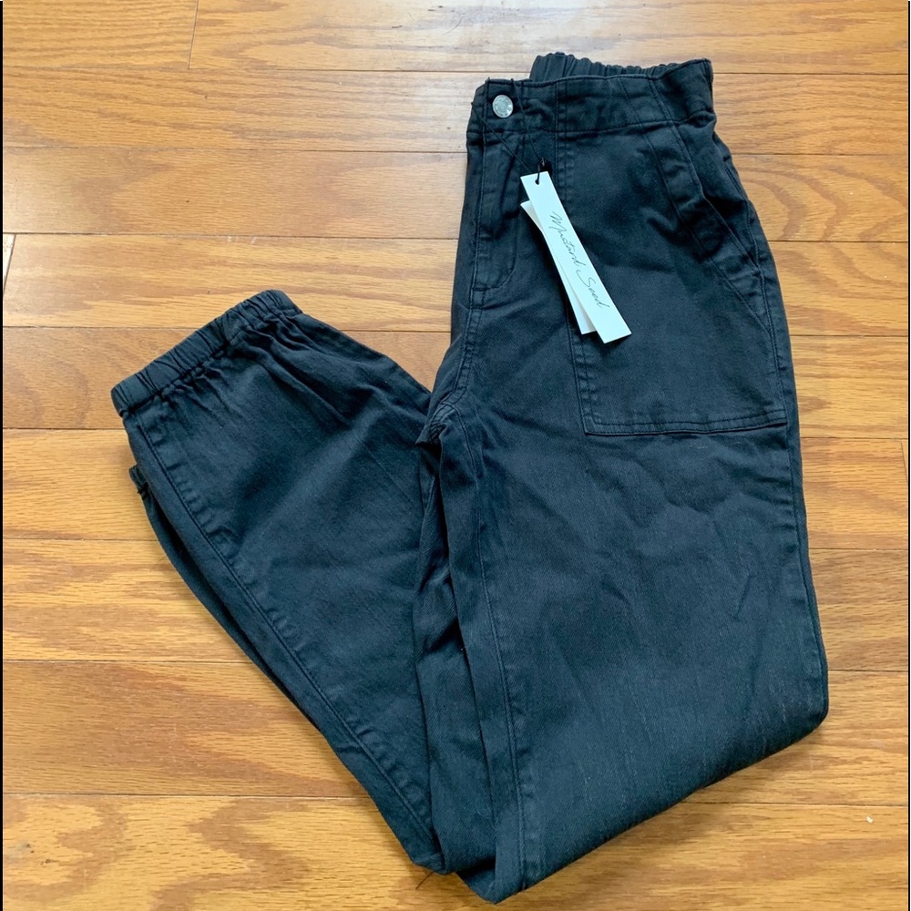 Black Joggers